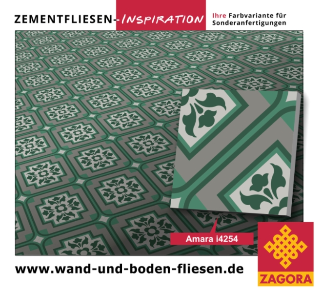 Zementfliesen-Inspiration_Amara i4254_grün-graubeige_3d