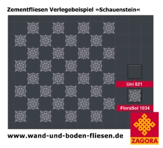 ZF-1034_Zementfliesen_FloraSol_schwarz-grau_erlegebeispiel_Schauenstein